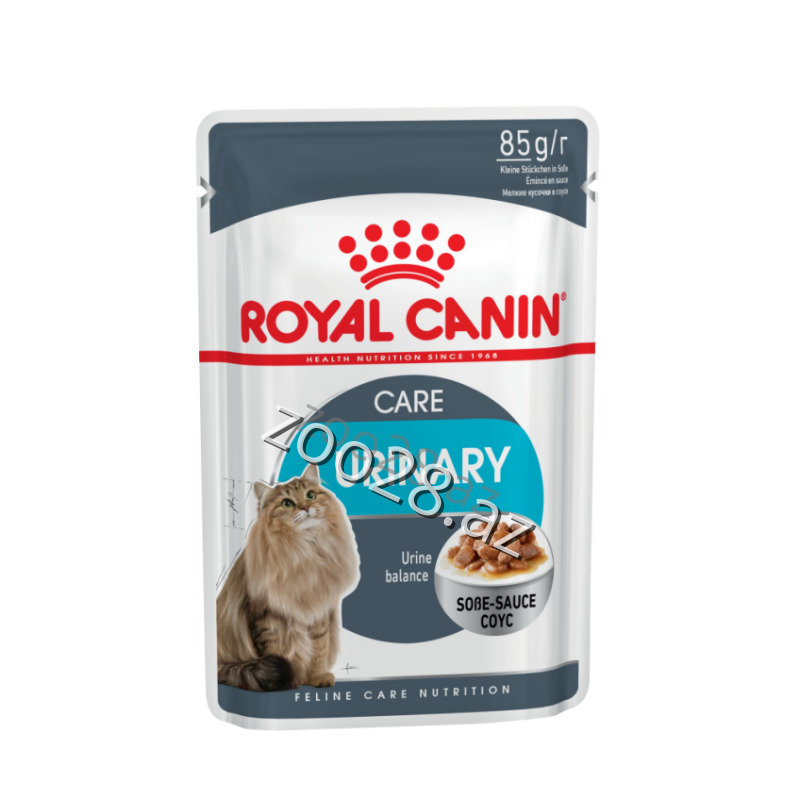 Royal Canin Urinary Care Gravy Sidik Daşı Xəstəliklərinin Profilaktikası Üçün,85 qr - Pişiklər | Zoo28.az