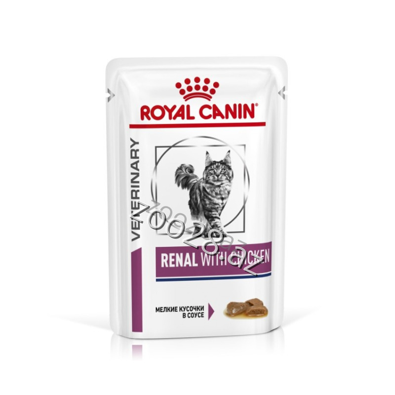 Royal Canin Renal Chicken Gravy  С Курицей для Кошек с Заболеваниями Почек, 85 г - Кошки | Zoo28.az