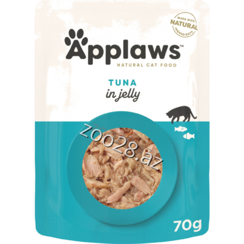 Applaws Jelly Tuna Balığı Filesi,70 qr - Pişiklər | Zoo28.az