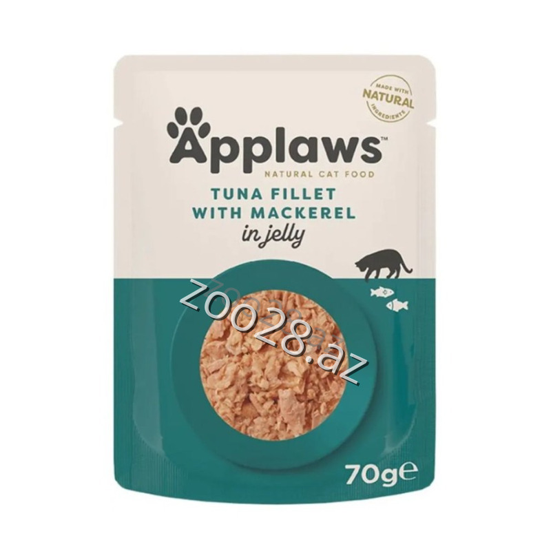 Applaws Jelly Тунец и Скумбрия, 70 г - Кошки | Zoo28.az