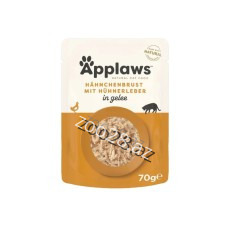 Applaws Jelly Chicken and Chicken Liver, 70g - Cats