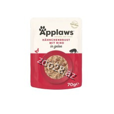 Applaws Jelly Chicken and Beef, 70g - Cats