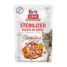 Brit Care Sterilised Gravy с утиным мясом, 85 г
