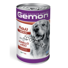 Gemon Medium Adult Chunkies Quzu Əti Düyü ilə 1250 gr - İtlər