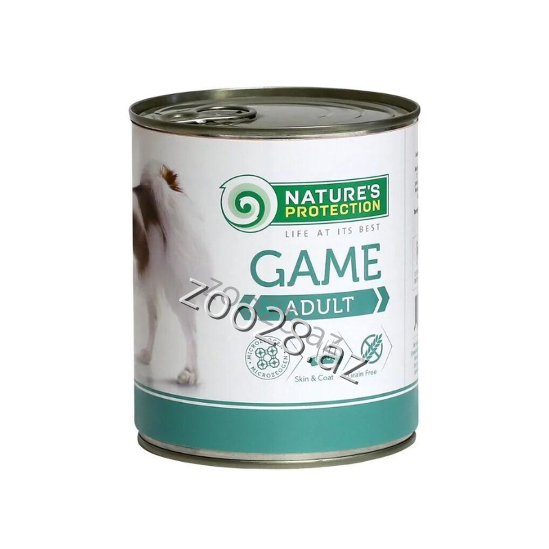 Natures Protection Konserv Adult Dog  С Дичью  400 g - Собаки | Zoo28.az