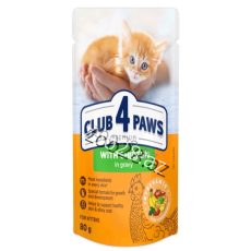 Club 4 Paws Kitten with Chicken Meat, 80 gr - Cats