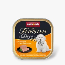 Animonda Feinsten Pate Junior with Poultry and Turkey Heart 150g