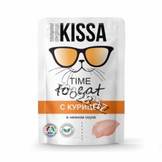 Kissa Toyuq Əti İlə Yetkin Pişiklər Üçün,75 qr - Pişiklər