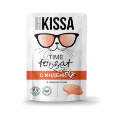 Kissa Индейка для взрослых кошек, 75г