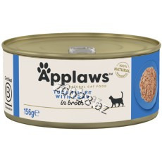 Applaws Yetkin Pişiklər Üçün Tuna Filesi Krab İlə, 70 qr - Pişiklər