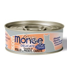 Monge Delicate Adult Cats with Chicken, Potato and Carrot, 80 g