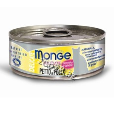 Monge Delicate Для Взрослых Кошек с Куриным Филе, 80 г