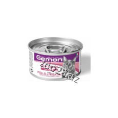 Gemon Для стерилизованных кошек с курицей и печенью, 85 г - Кошки