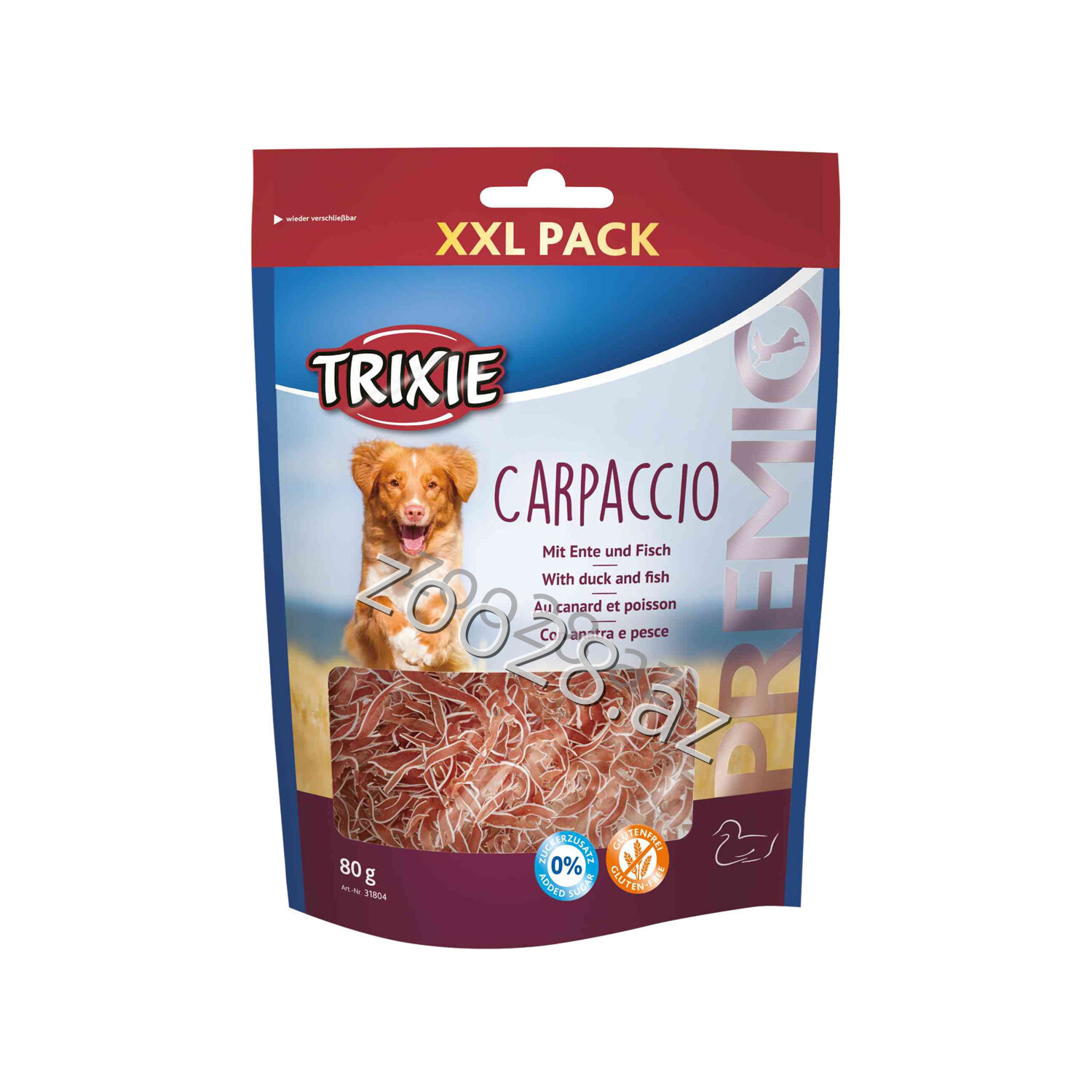 Trixie Carpaccio Ördək Əti Və Baliğ ilə Xxl 80 g - İtlər | Zoo28.az