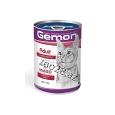 Gemon Adult Yetkin Pişiklər Üçün Mal Əti İlə, 400 qr - Pişiklər