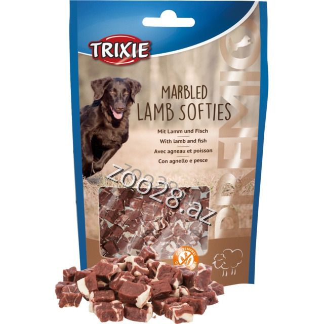 Trixie Marbled Lamb Softies 100gr - İtlər | Zoo28.az