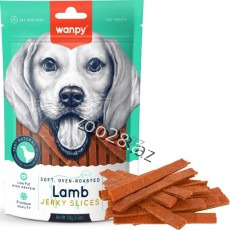 Wanpy Jerky Slices Quzu Əti ilə  100gr - İtlər