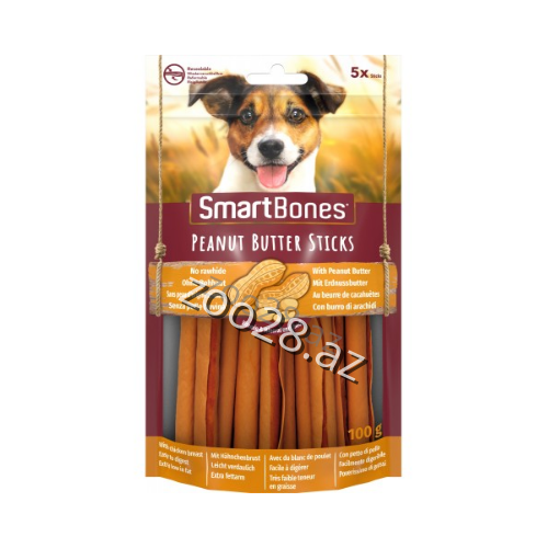 Smart Bones Peanut Butter Sticks 100gr - Dogs | Zoo28.az