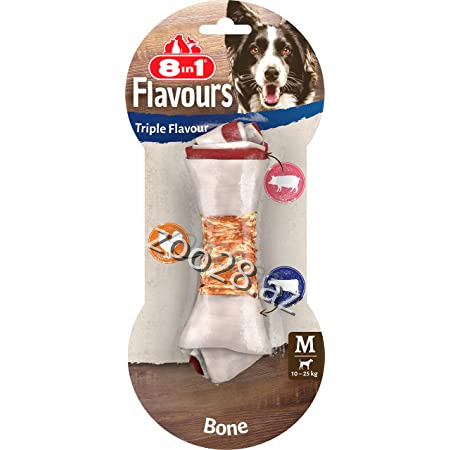 8in1 Triple Flavour Bone 85gr - İtlər | Zoo28.az