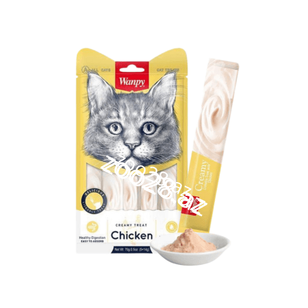 Wanpy Cream Chicken 14 gr - Cats | Zoo28.az
