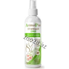 Animal Play Antiparazit Spray Pişiklər Üçün,200 ml - Baytarlıq