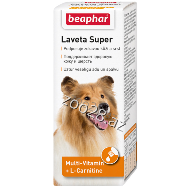 Beaphar Laveta Super İtlər Üçün,50 ml - İtlər | Zoo28.az