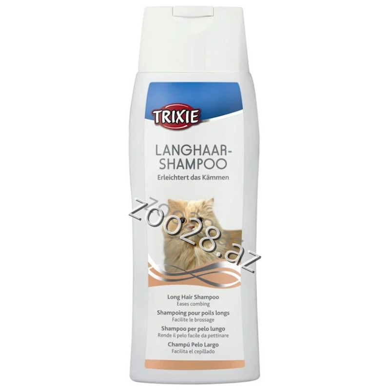 Trixie Shampoo For Long-Haired Cats, 250 ml - Cats | Zoo28.az