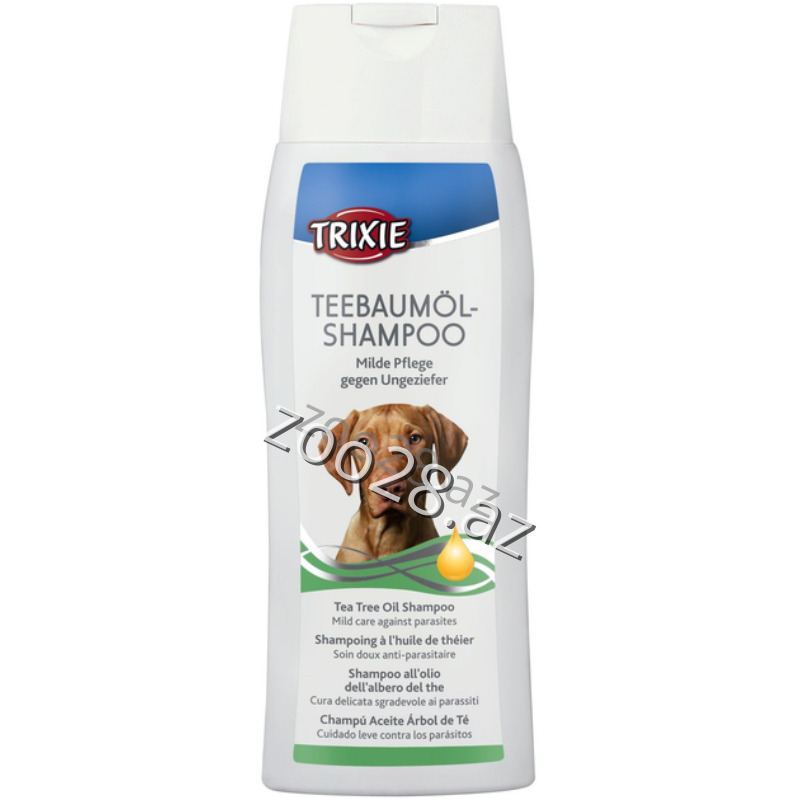 Trixie Shampoo for Dogs with Tea Tree Ingredients, 250 ml - Dogs | Zoo28.az