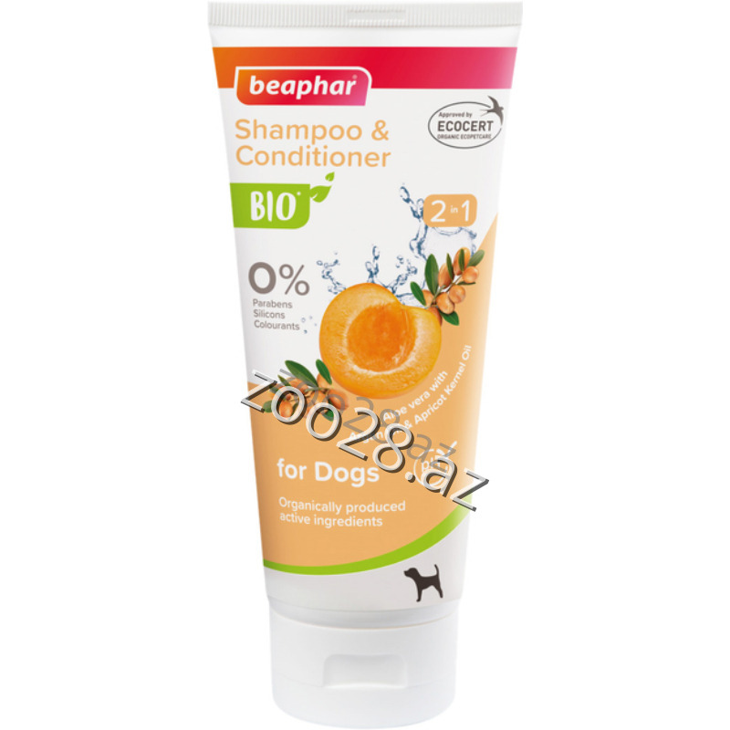 Beaphar Bio Шампунь+Бальзам для собак, 200 мл - Собаки | Zoo28.az
