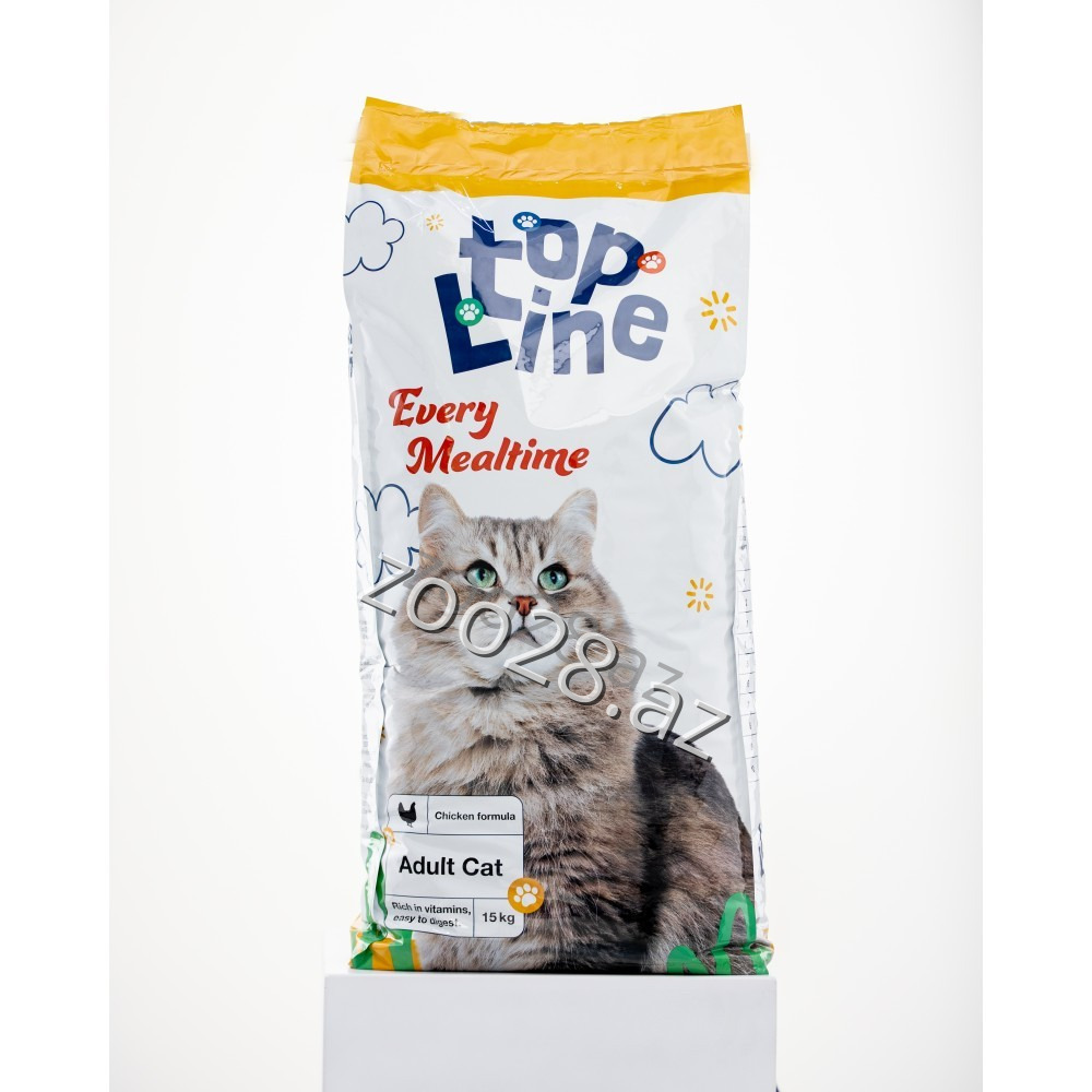Topline Cat Toyuq Əti ilə - Pişiklər | Zoo28.az