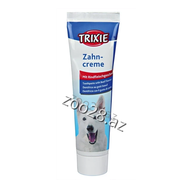 Trixie Toothpaste with Meat Flavor, 100 g - Dogs | Zoo28.az