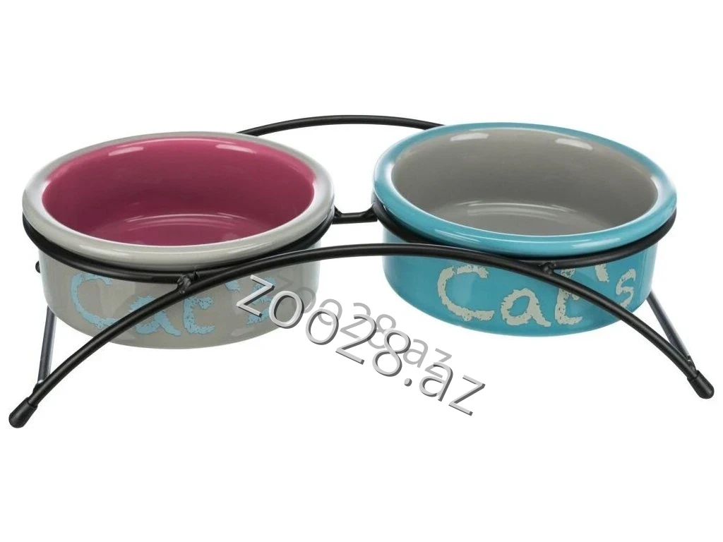 Trixie 2Li Yem Qabı 24791 - Pişiklər | Zoo28.az