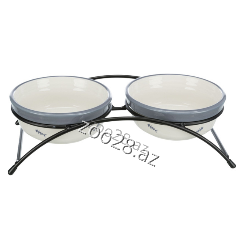 Trixie 2Li Yem Qabı 24790 - Pişiklər | Zoo28.az