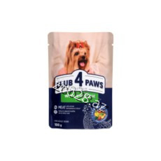Club 4 Paws Small Breeds Adult Dog Chicken Meat Jelly 100 g - Dogs