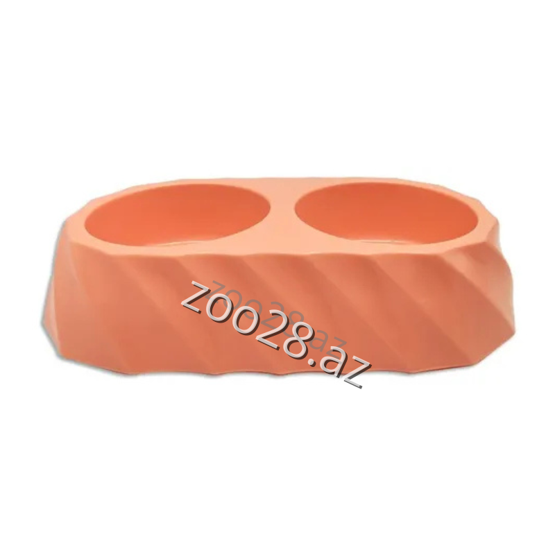 Миска для корма 2 шт 2503-132 - Собаки | Zoo28.az