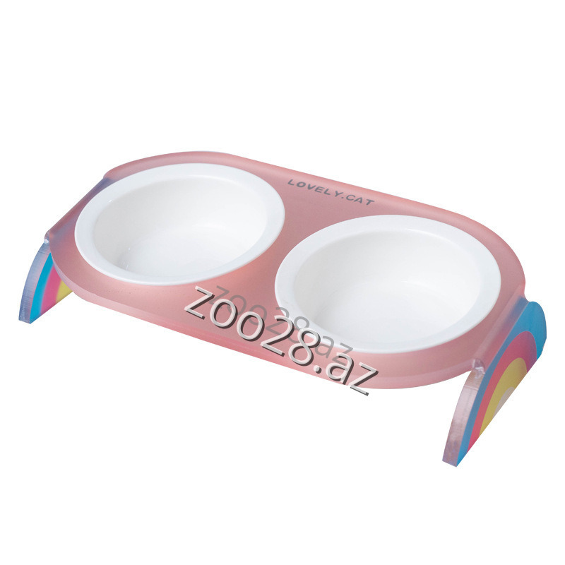 Yem Qabı 2li 2503-130 - Pişiklər | Zoo28.az