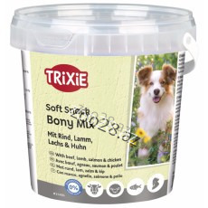 Trixie Soft Snack Bony Mix Beef,Lamb, Salmon, Chicken 500 g