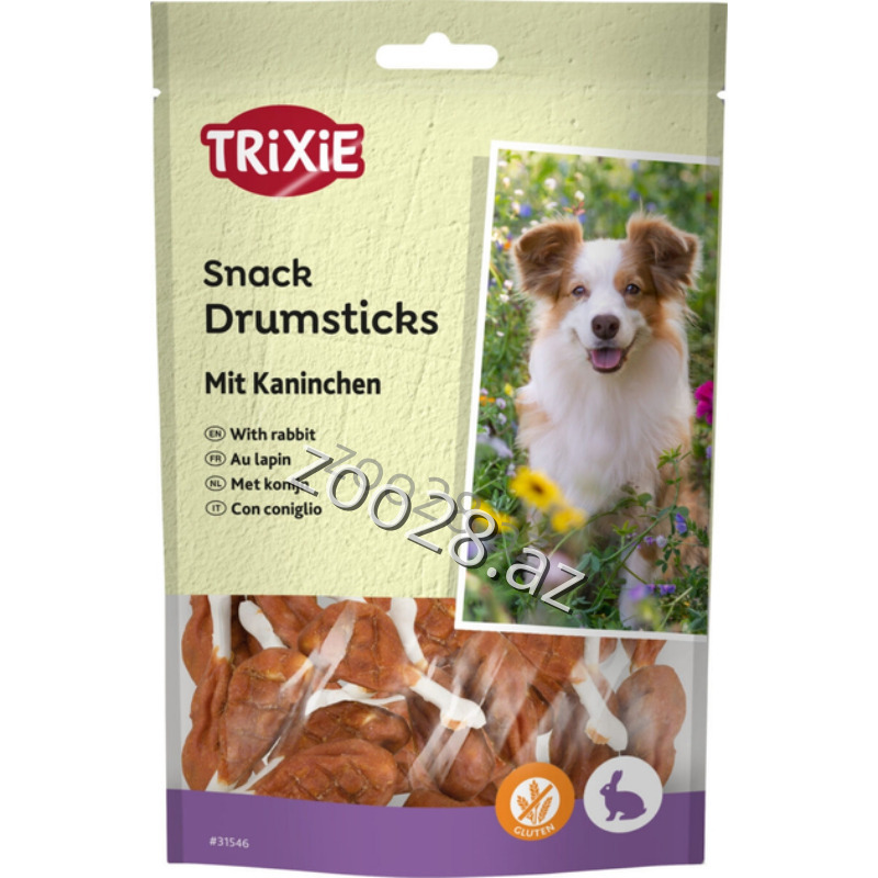 Trixie Drumsticks Rabbit,100 gr - İtlər | Zoo28.az