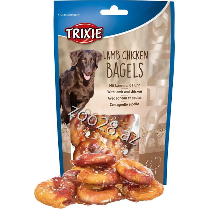 Trixie Bagels Lamb Chicken,100 gr - İtlər | Zoo28.az
