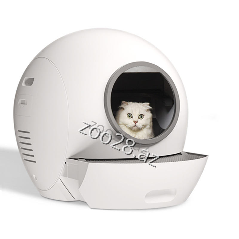 Els Pet Ağıllı Qapalı Tualet Qabı - Pişiklər | Zoo28.az