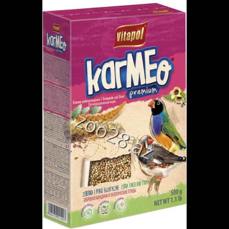 Vitapol Karmeo Food for Amadina and Exotic Birds, 500g - Birds | Zoo28.az