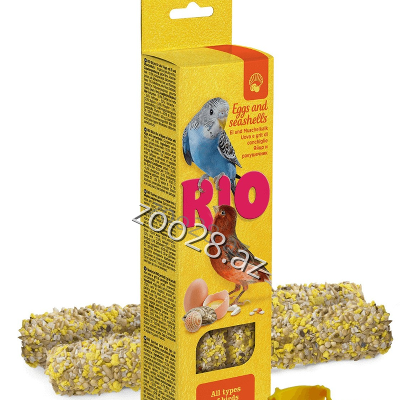 Rio Снек с яйцом, 80 г - Птицы | Zoo28.az