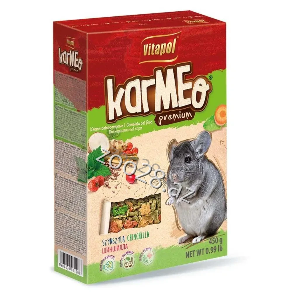 Vitapol Karmeo Chinchilla Food - Rodents | Zoo28.az