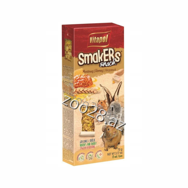 Vitapol Smakers Snack Honey - Gəmiricilər | Zoo28.az