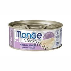 Monge Superpremium Canned Sterilised Tuna Seabass, 80 gr