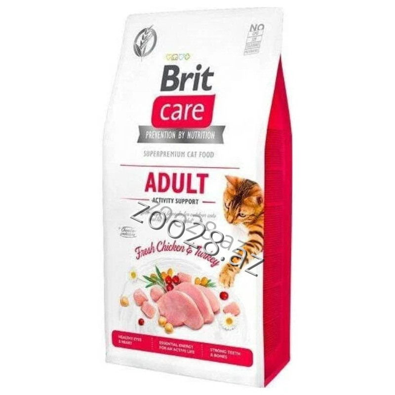 Brit Care Superpremium Cat Adult Activity Support with Chicken and Turkey Meat - Cats - Photo 2