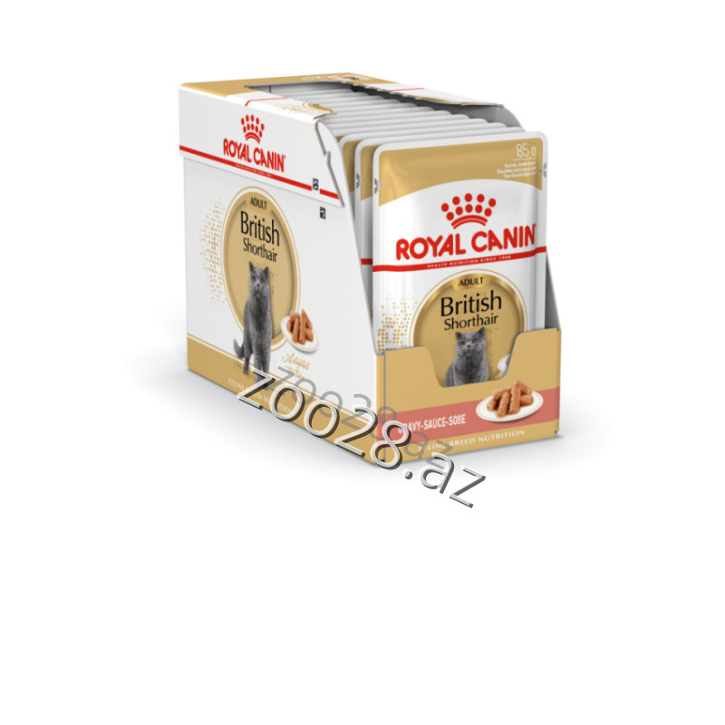 Royal Canin British Gravy  Для Британских Взрослых Кошек - Кошки - Фото 2