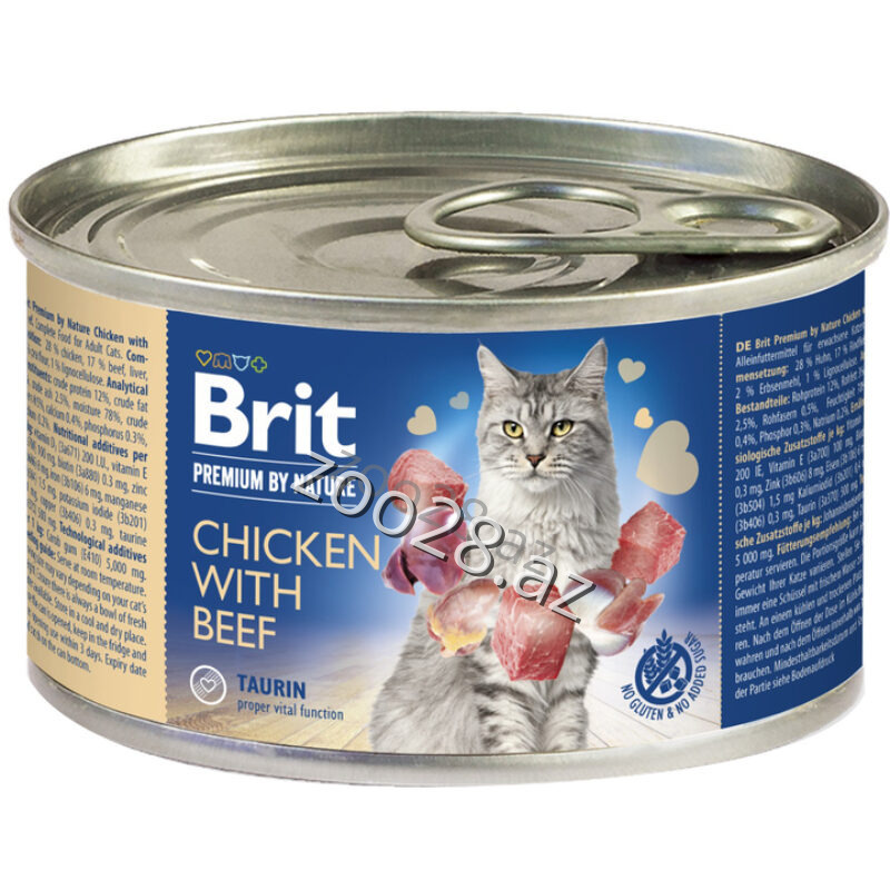 Brit Cats Chicken And Beef, 200 gr - Cats - Photo 2